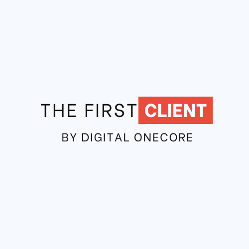 The First Client By digital onecore logo